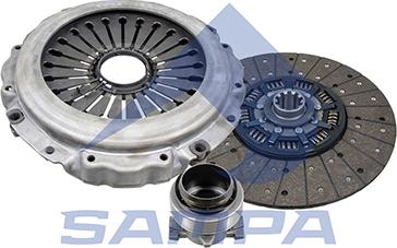 Sampa 031.505 - Комплект сцепления autospares.lv