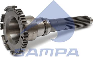 Sampa 033.118 - Входной вал привода, ступенчатая коробка передач autospares.lv