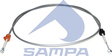 Sampa 032.477 - Трос, наконечник, ступенчатая коробка передач autospares.lv