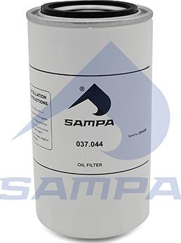 Sampa 037.044 - Масляный фильтр autospares.lv