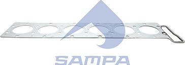 Sampa 025.026 - Прокладка, головка цилиндра autospares.lv