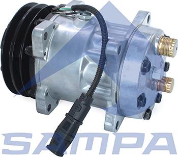 Sampa 025.249 - Компрессор кондиционера autospares.lv