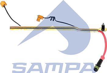 Sampa 026.227 - Сигнализатор, износ тормозных колодок autospares.lv