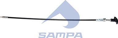 Sampa 021.403 - Тросовый привод, откидывание крышки - ящик для хранения autospares.lv