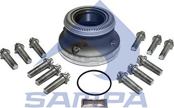 Sampa 075.598-F - Ремкомплект, ступица колеса autospares.lv