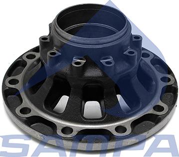 Sampa 075.165/SD - Ступица колеса, поворотный кулак autospares.lv