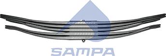 Sampa 14200112 - Многолистовая рессора autospares.lv