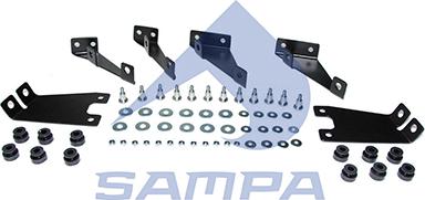 Sampa 1850 0159 - Монтажный комплект, солнцезащитный козырёк autospares.lv