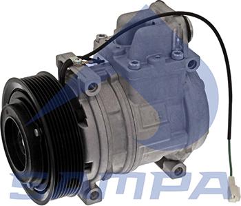 Sampa 209.217 - Компрессор кондиционера autospares.lv