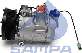 Sampa 206.195 - Компрессор кондиционера autospares.lv