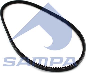 Sampa 206.351 - Клиновой ремень, поперечные рёбра autospares.lv