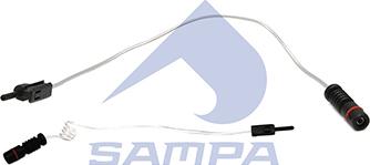 Sampa 206.381A - Сигнализатор, износ тормозных колодок autospares.lv