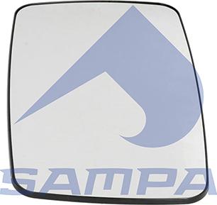 Sampa 208.069 - Зеркальное стекло, наружное зеркало autospares.lv