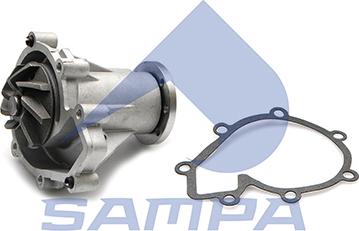 Sampa 203.010 - Водяной насос autospares.lv