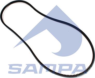 Sampa 203.285 - Клиновой ремень, поперечные рёбра autospares.lv