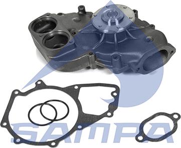 Sampa 202.497 - Водяной насос autospares.lv