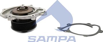 Sampa 207.090 - Водяной насос autospares.lv