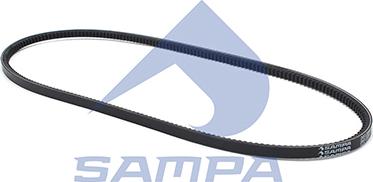 Sampa 207.225 - Клиновой ремень, поперечные рёбра autospares.lv