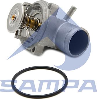 Sampa 210.002 - Термостат охлаждающей жидкости / корпус autospares.lv