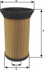 SAMPIYON FILTER CE 0316 ME - Топливный фильтр autospares.lv