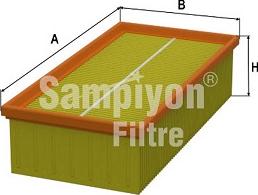 SAMPIYON FILTER CP 0047 - Воздушный фильтр, двигатель autospares.lv