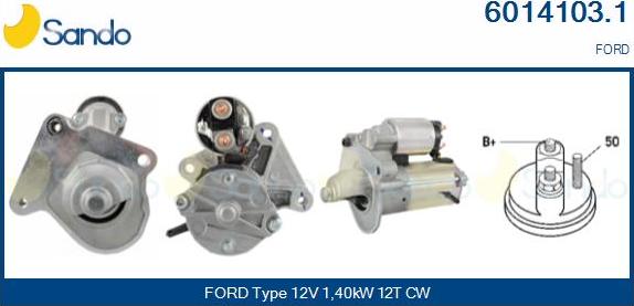 Sando 6014103.1 - Стартер autospares.lv