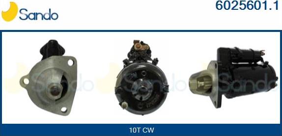 Sando 6025601.1 - Стартер autospares.lv