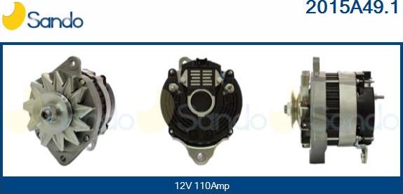 Sando 2015A49.1 - Генератор autospares.lv