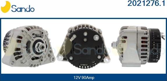 Sando 2021276.1 - Генератор autospares.lv