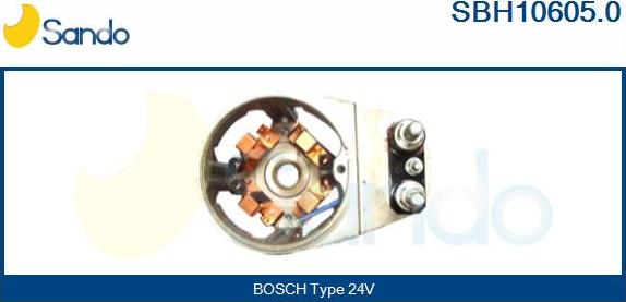 Sando SBH10605.0 - Кронштейн, угольная щетка autospares.lv