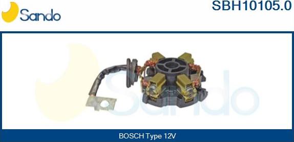 Sando SBH10105.0 - Кронштейн, угольная щетка autospares.lv