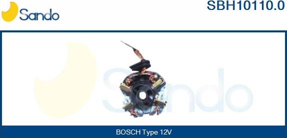 Sando SBH10110.0 - Кронштейн, угольная щетка autospares.lv