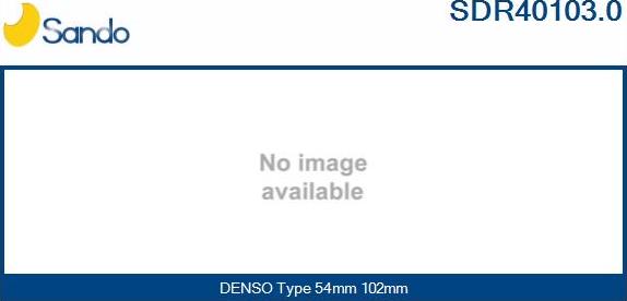Sando SDR40103.0 - Ведущая шестерня, бендикс, стартер autospares.lv