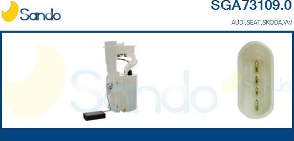 Sando SGA73109.0 - Модуль топливного насоса autospares.lv