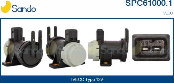 Sando SPC61000.1 - Преобразователь давления, управление ОГ autospares.lv