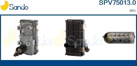 Sando SPV75013.0 - Клапан регулирования давления нагнетателя autospares.lv