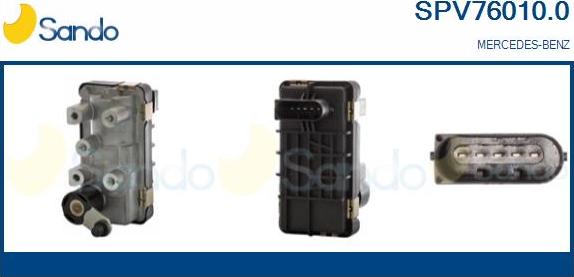 Sando SPV76010.0 - Клапан регулирования давления нагнетателя autospares.lv