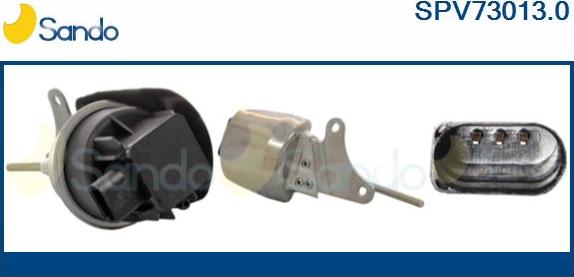 Sando SPV73013.0 - Клапан регулирования давления нагнетателя autospares.lv