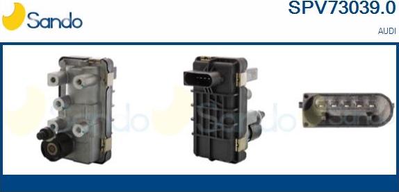 Sando SPV73039.0 - Клапан регулирования давления нагнетателя autospares.lv