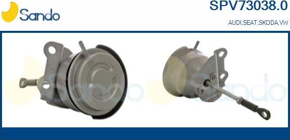 Sando SPV73038.0 - Клапан регулирования давления нагнетателя autospares.lv