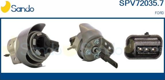 Sando SPV72035.7 - Клапан регулирования давления нагнетателя autospares.lv