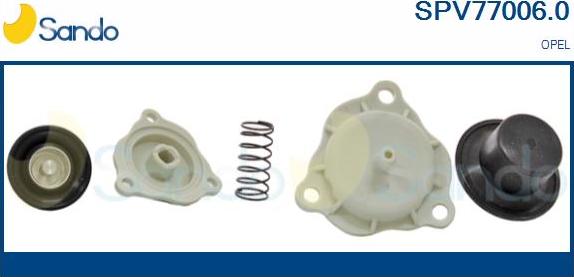 Sando SPV77006.0 - Клапан регулирования давления нагнетателя autospares.lv