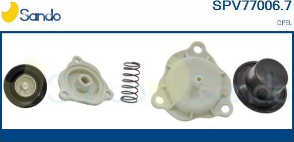 Sando SPV77006.7 - Клапан регулирования давления нагнетателя autospares.lv