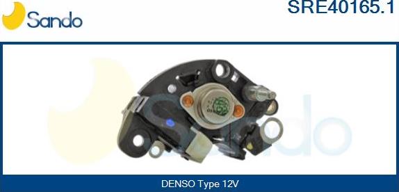 Sando SRE40165.1 - Регулятор напряжения, генератор autospares.lv
