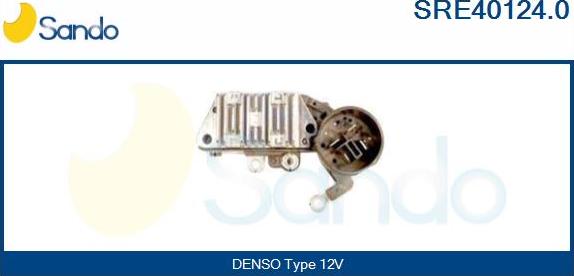 Sando SRE40124.0 - Регулятор напряжения, генератор autospares.lv
