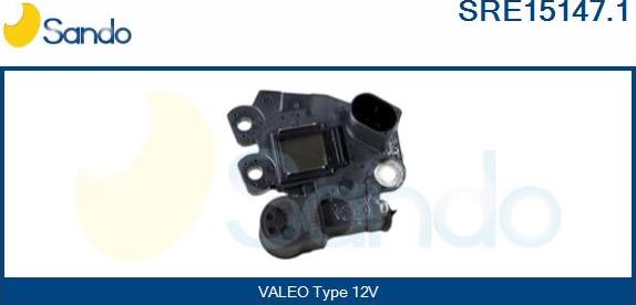 Sando SRE15147.1 - Регулятор напряжения, генератор autospares.lv