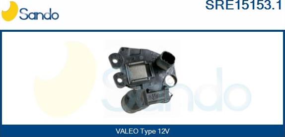 Sando SRE15153.1 - Регулятор напряжения, генератор autospares.lv
