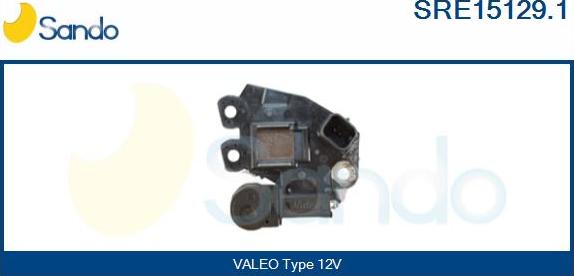 Sando SRE15129.1 - Регулятор напряжения, генератор autospares.lv