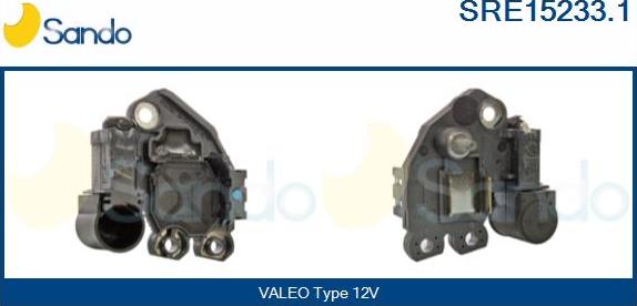 Sando SRE15233.1 - Регулятор напряжения, генератор autospares.lv