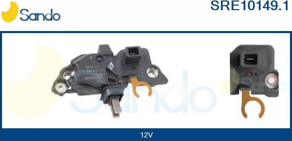 Sando SRE10149.1 - Регулятор напряжения, генератор autospares.lv